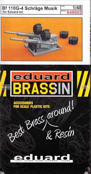 EDU648605 1:48 Eduard Brassin Bf110G-4 Schrage Musik (EDU kit)