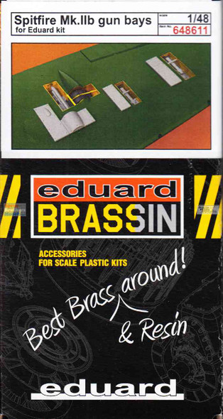 EDU648611 1:48 Eduard Brassin Spitfire Mk.IIb Gun Bays (EDU kit)