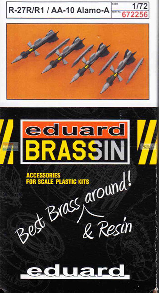 EDU672256 1:72 Eduard Brassin R-27R/R1 AA-10 Alamo-A MIssile Set