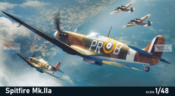 EDU82153 1:48 Eduard Spitfire Mk.IIa ProfiPACK