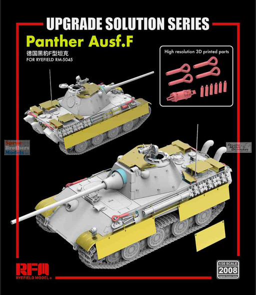 RFMRM2008 1:35 Rye Field Model Panther Ausf.F Upgrade Set (RFM kit)