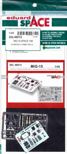 EDU3DL48013 1:48 Eduard SPACE - MiG-15 Fagot (BNC/H2K kit)