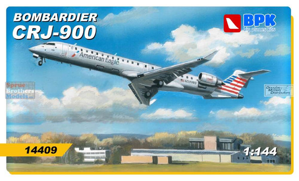 BPK14409 1:144 Big Planes Kits Bombardier CRJ-900 American Eagle / Air Canada