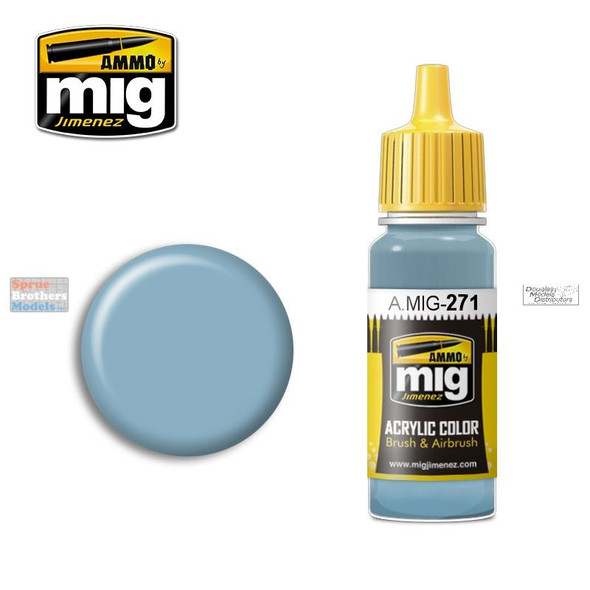 AMM0271 AMMO by Mig Acrylic Color - FS35450 Air Superiority Blue (17ml bottle)