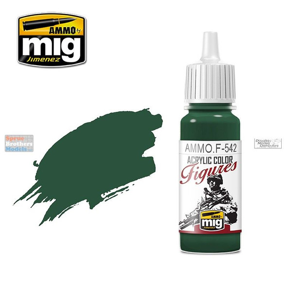 AMMOF542 AMMO by Mig Acrylic Figures Color - Phthalo Green (17ml bottle)