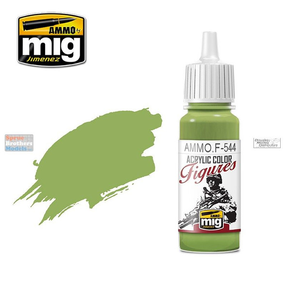 AMMOF544 AMMO by Mig Acrylic Figures Color - Pacific Green (17ml bottle)