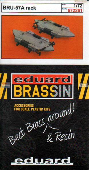 EDU672261 1:72 Eduard Brassin BRU-57A Rack Set