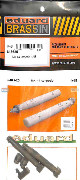 EDU648625 1:48 Eduard Brassin Mk.44 Torpedo Set