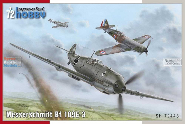 SPH72443 1:72 Special Hobby Messerschmitt Bf109E-3