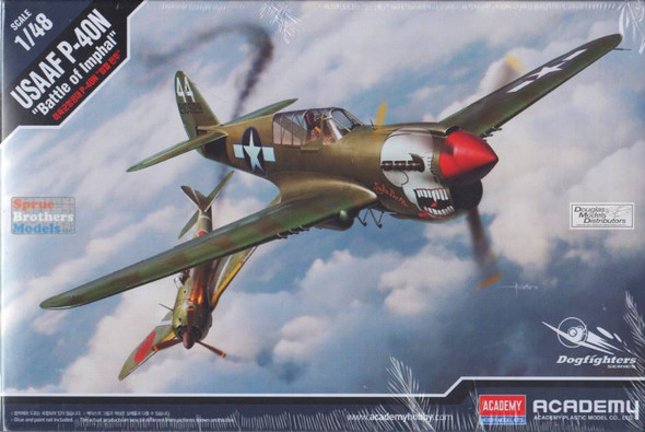 ACA12341 1:48 Academy P-40N Warhawk 'Battle of Imphal'