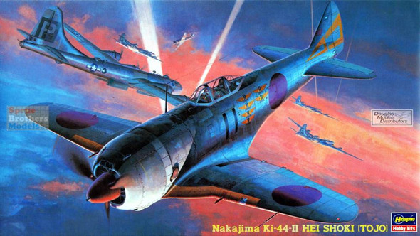 HAS09136 1:48 Hasegawa Nakajima Ki44-II Hei Shoki (Tojo)