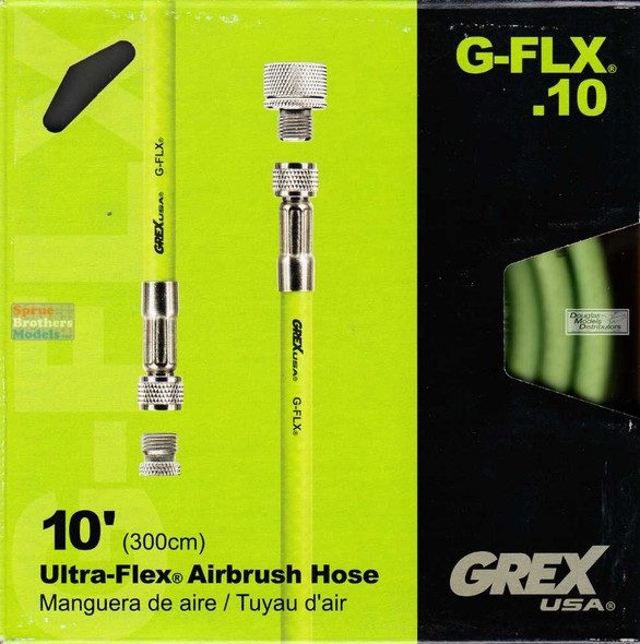 GRXGFLX10 Grex 10-foot (300cm) Ultra-Flex Airbrush Hose