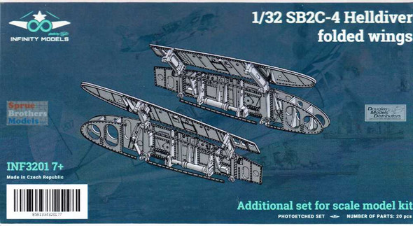 IFM3201-07 1:32 Infinity Models Folded Wings Set for SB2C-4 Helldiver (IFM kit)