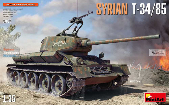 MIA37075 1:35 Miniart Syrian T-34/85