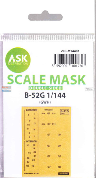 ASKM14401 1:144 ASK/Art Scale Mask - B-52G Stratofortress (GWH kit)
