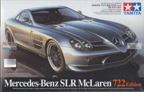 TAM24317 1:24 Tamiya Mercedes-Benz SLR (McLaren 722 Edition)