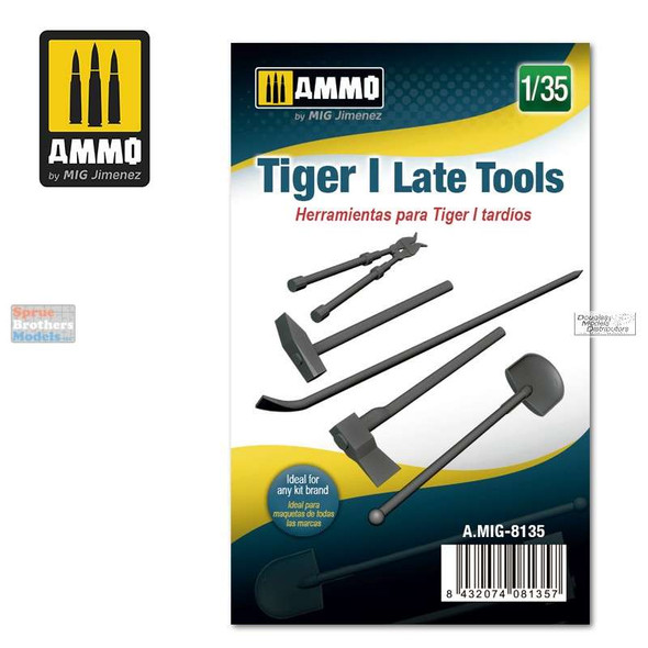 AMM8135 1:35 AMMO by Mig Tiger I Late Tools