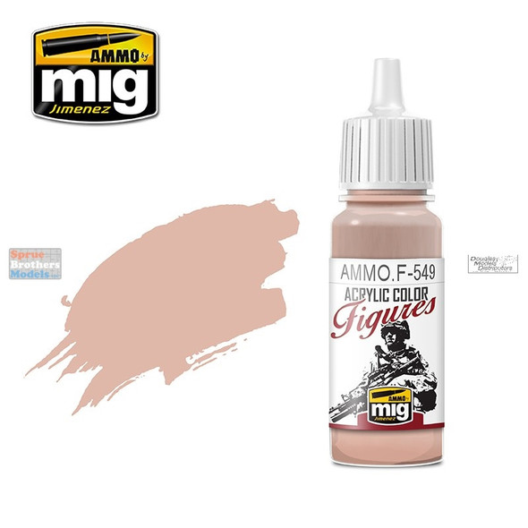 AMMOF549 AMMO by Mig Acrylic Figures Color - Basic Skin Tone (17ml bottle)