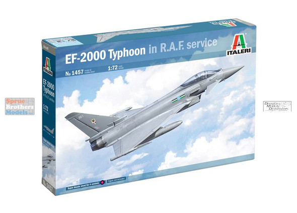 ITA1457 1:72 Italeri EF-2000 Typhoon in RAF Service