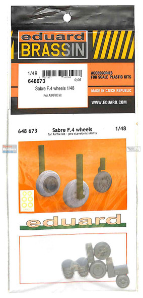 EDU648673 1:48 Eduard Brassin Sabre F.4 Wheels (AFX kit)