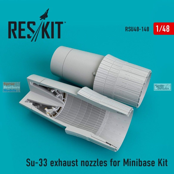 RESRSU480148U 1:48 ResKit Su-33 Flanker Exhaust Nozzle (MNB kit)