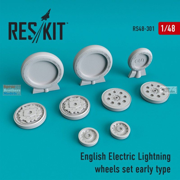 RESRS480301 1:48 ResKit EE Lightning Early Wheels Set