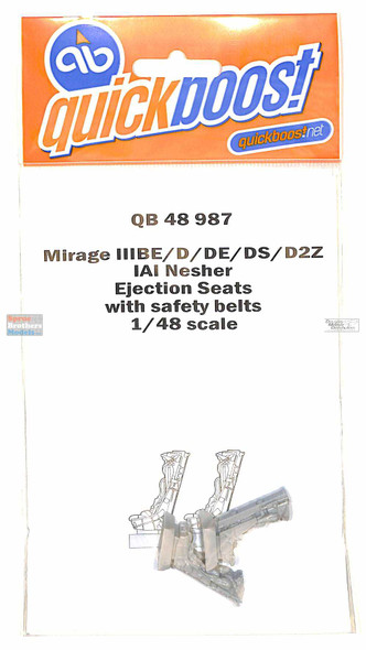 QBT48987 1:48 Quickboost Mirage IIIBE/D/DE/DS/D2Z IAI Nesher Ejection Seats with Seatbelts