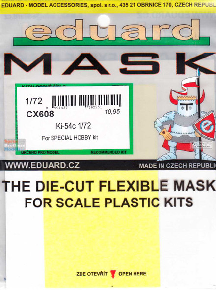 EDUCX608 1:72 Eduard Mask - Ki-54c (SPH kit)