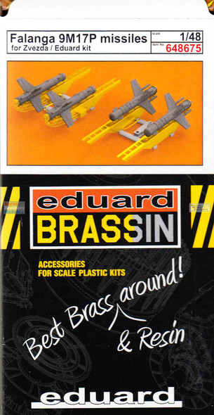 EDU648675 1:48 Eduard Brassin - Falanga 9M17P MIssiles (EDU/ZVE kit)