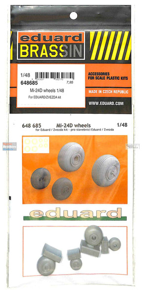 EDU648333 1:48 Eduard Brassin SE.5a Wheels (EDU kit) - Sprue