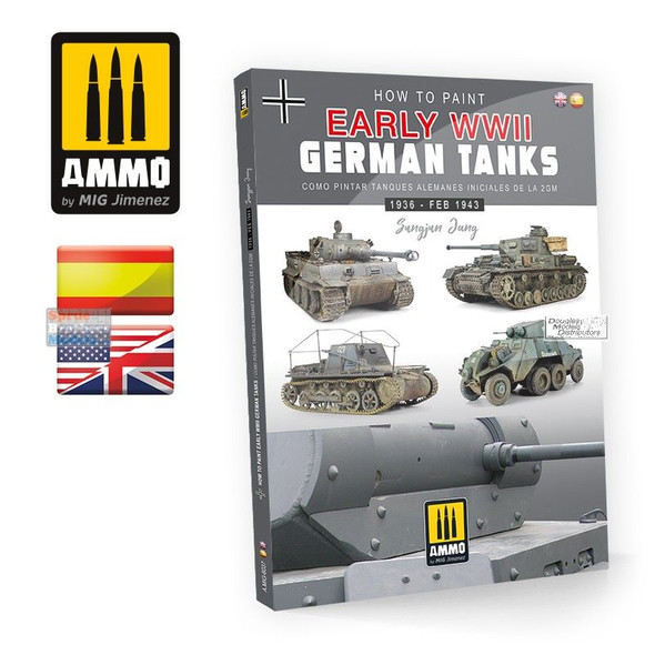 AMM6037 AMMO by Mig How to Paint Early WWII German Tanks