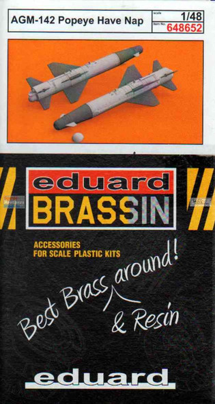 EDU648652 1:48 Eduard Brassin AGM-142 Popeye Have Nap Bomb Set