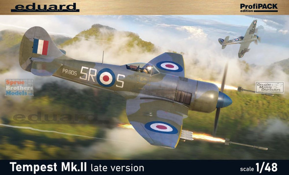 EDU82125 1:48 Eduard Tempest Mk.II Late Version ProfiPACK Edition