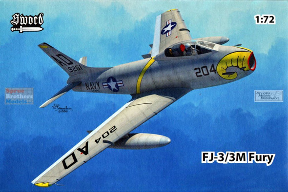 SWD72139 1:72 Sword FJ-3 FJ-3M Fury