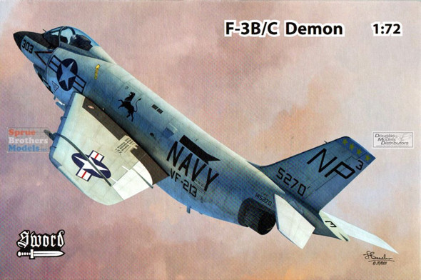 SWD72140 1:72 Sword F-3B F-3C Demon