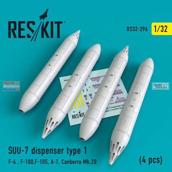 RESRS320296 1:32 ResKit SUU-7 Dispenser Type 1 Set