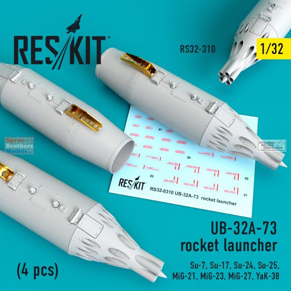 RESRS320310 1:32 ResKit UB-32 A-73 Rocket Launcher Set