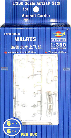 TRP06251 1:350 Trumpeter Walrus Set