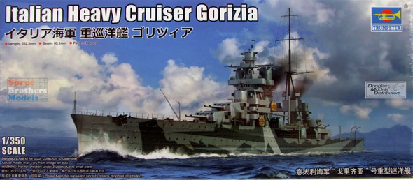 TRP05349 1:350 Trumpeter Italian Heavy Cruise Gorizia