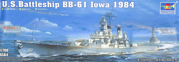 TRP05701 1:700 Trumpeter USS Iowa BB-61 1984