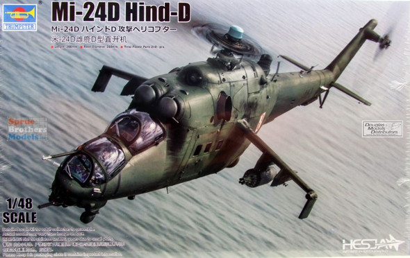 TRP05812 1:48 Trumpeter Mi-24D Hind-D
