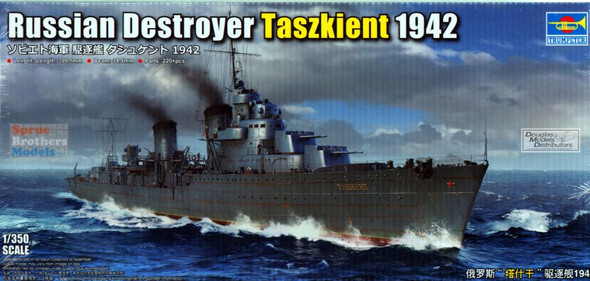 TRP05357 1:350 Trumpeter Russian Destroyer Taszkient 1942