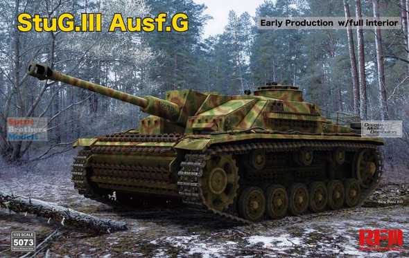 RFMRM5073 1:35 Rye Field Model StuG.III Ausf.G Early Production with Full Interior