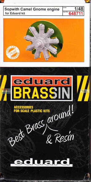 EDU648711 1:48 Eduard Brassin Print - Sopwith Camel Gnome Engine (EDU kit)