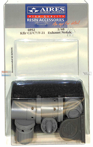 ARS4852 1:48 Aires Kfir C2/C7 F-21 Lion Exhaust Nozzle Set (KIN kit)