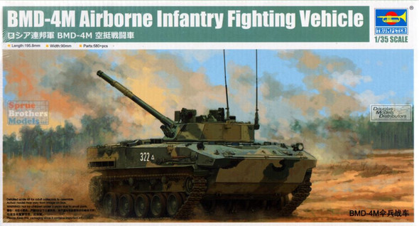 TRP09582 1:35 Trumpeter BMD-4M Airborne Infantry Fighting Vehicle