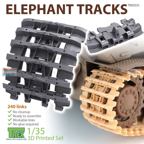 TRXTR85035 1:35 TRex - Elephant / Elefant Tracks