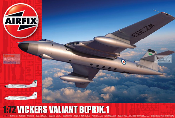 AFX11001A 1:72 Airfix Vickers Valiant B(PR)K.1