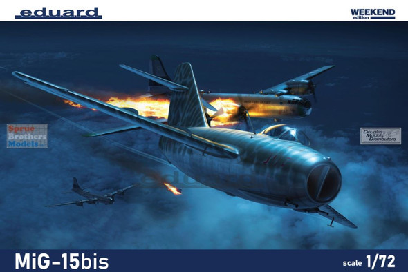 EDU07461 1:72 Eduard MiG-15bis Fagot Weekend Edition