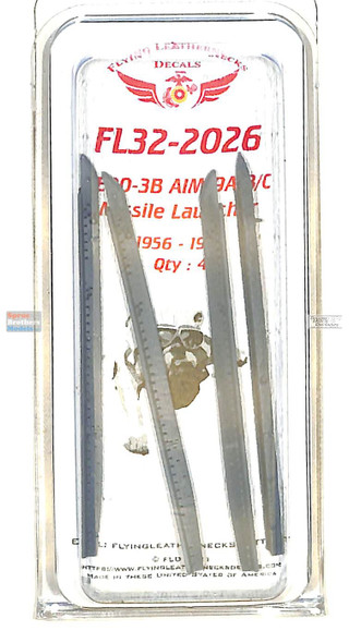 ORDFL322026 1:32 Flying Leathernecks - AERO-3B AIM-9A/B/C Sidewinder Missile Launcher Set